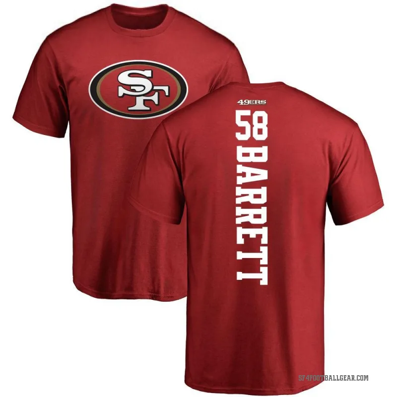 Alex Barrett Youth Red San Francisco 49ers Backer T-Shirt -