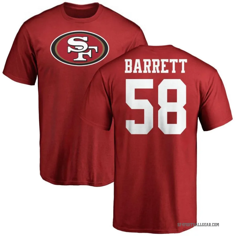 Alex Barrett Youth Red San Francisco 49ers Logo T-Shirt -