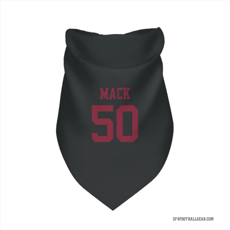 Alex Mack  Black San Francisco 49ers  Cat & Dog Pet Bandana