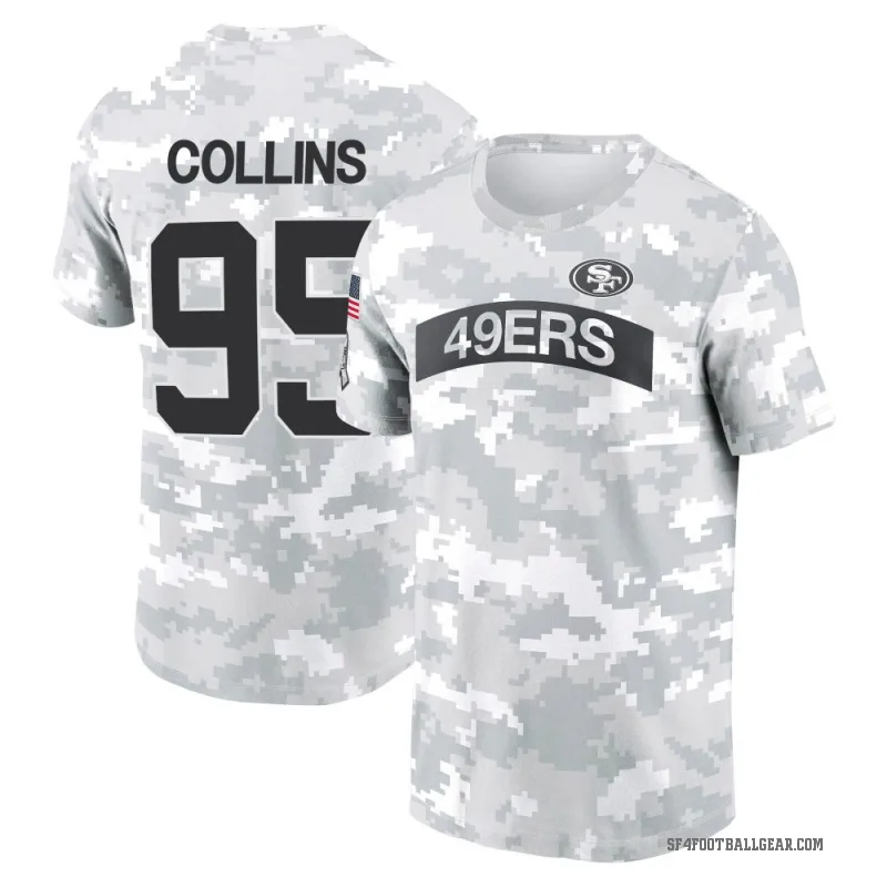Alfred Collins Men's Camo San Francisco 49ers Arctic 2024 Salute to Service Performance T-Shirt