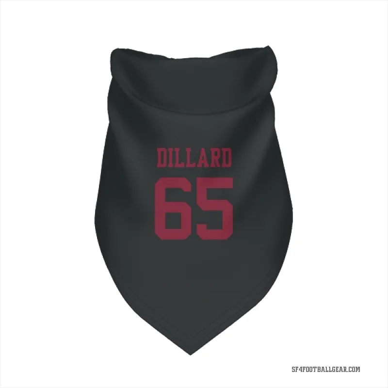 Andre Dillard  Black San Francisco 49ers  Cat & Dog Pet Bandana