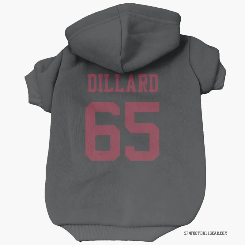 Andre Dillard  Black San Francisco 49ers  Cat & Dog Pet Hoodie