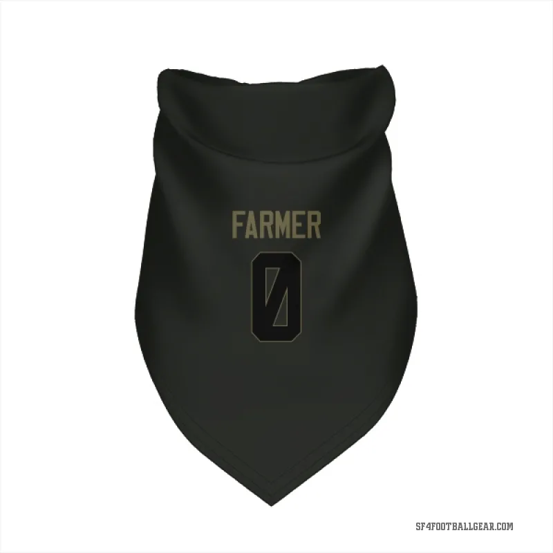 Andrew Farmer  Black San Francisco 49ers  Service Cat & Dog Pet Bandana