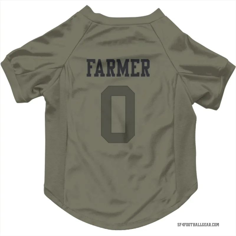 Andrew Farmer  Olive San Francisco 49ers  Cat & Dog Pet Jersey