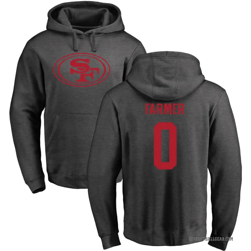 Andrew Farmer Youth San Francisco 49ers Pro Line by Branded Ash One Color Pullover Hoodie