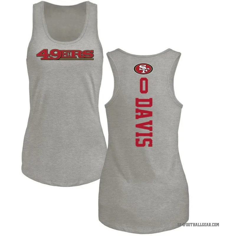 Ashtyn Davis Women's Ash San Francisco 49ers Backer Tank Top -