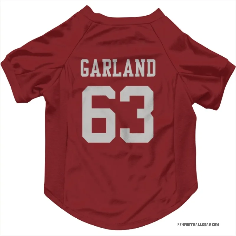 Ben Garland  Scarlet San Francisco 49ers  Cat & Dog Pet Jersey