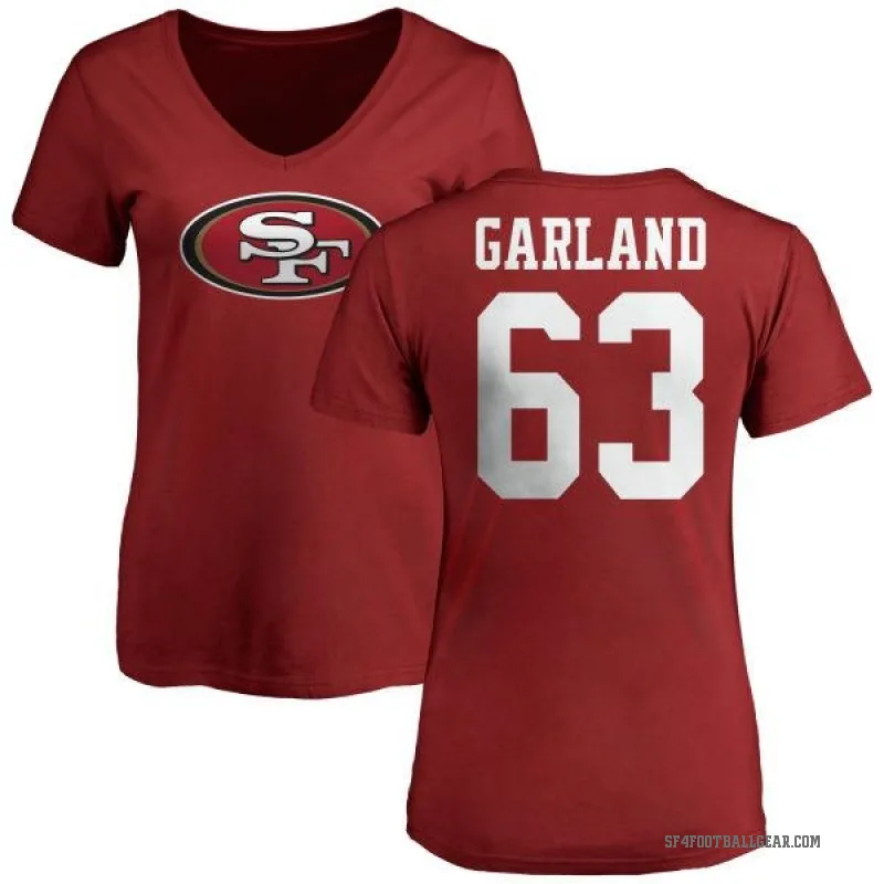 Ben Garland Women's Red San Francisco 49ers Logo Slim Fit T-Shirt -