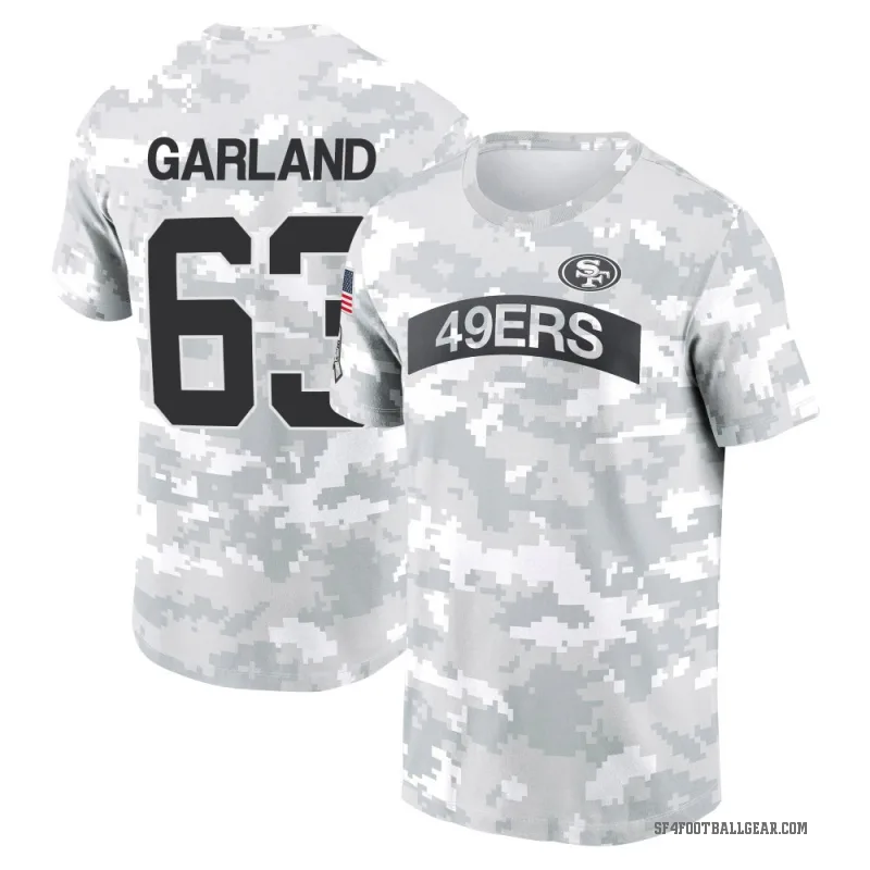 Ben Garland Youth Camo San Francisco 49ers Arctic 2024 Salute to Service Performance T-Shirt