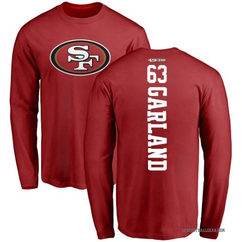 Ben Garland Youth Red San Francisco 49ers Backer Long Sleeve T-Shirt -