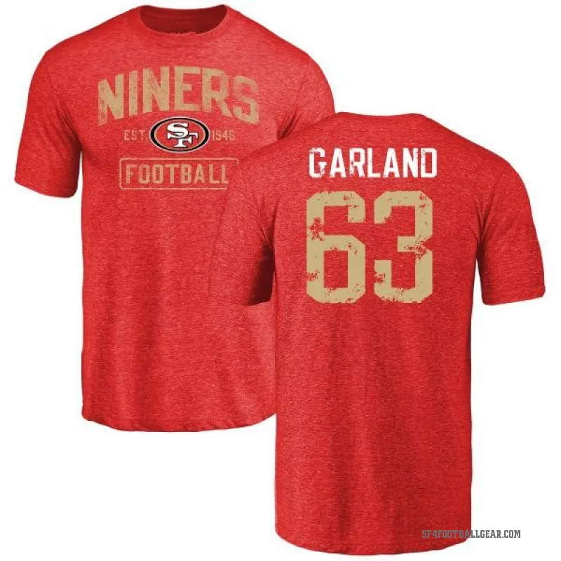 Ben Garland Youth Red San Francisco 49ers Distressed T-Shirt -