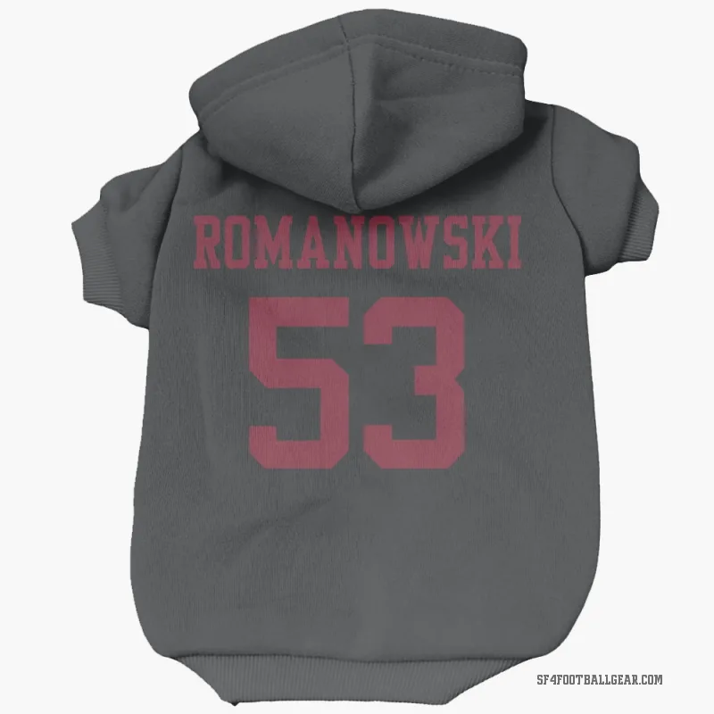 Bill Romanowski  Black San Francisco 49ers  Cat & Dog Pet Hoodie