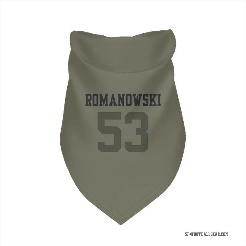 Bill Romanowski  Olive San Francisco 49ers  Cat & Dog Pet Bandana