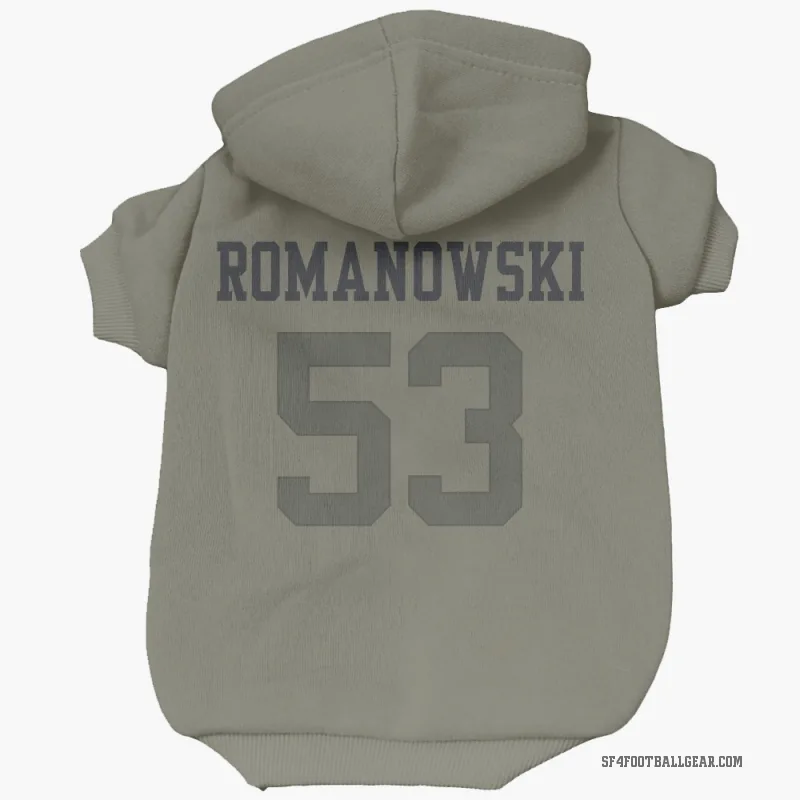 Bill Romanowski  Olive San Francisco 49ers  Cat & Dog Pet Hoodie