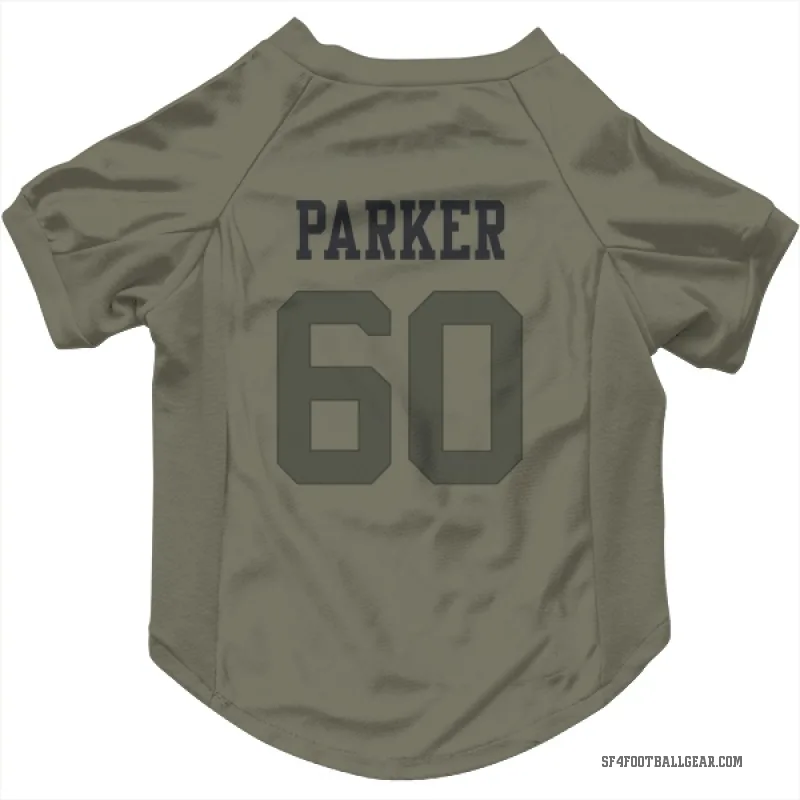 Brandon Parker  Olive San Francisco 49ers  Cat & Dog Pet Jersey