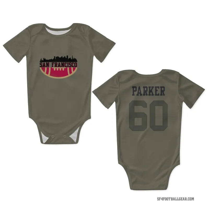 Brandon Parker  Olive San Francisco 49ers  Newborn & Infant Bodysuit