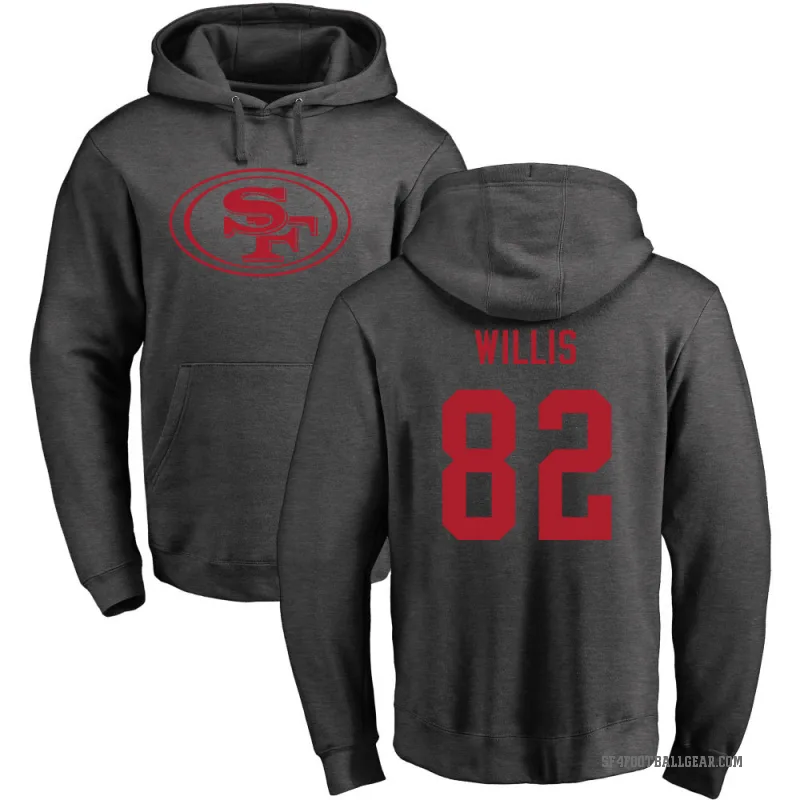 Brayden Willis Men's San Francisco 49ers Pro Line by Branded Ash One Color Pullover Hoodie