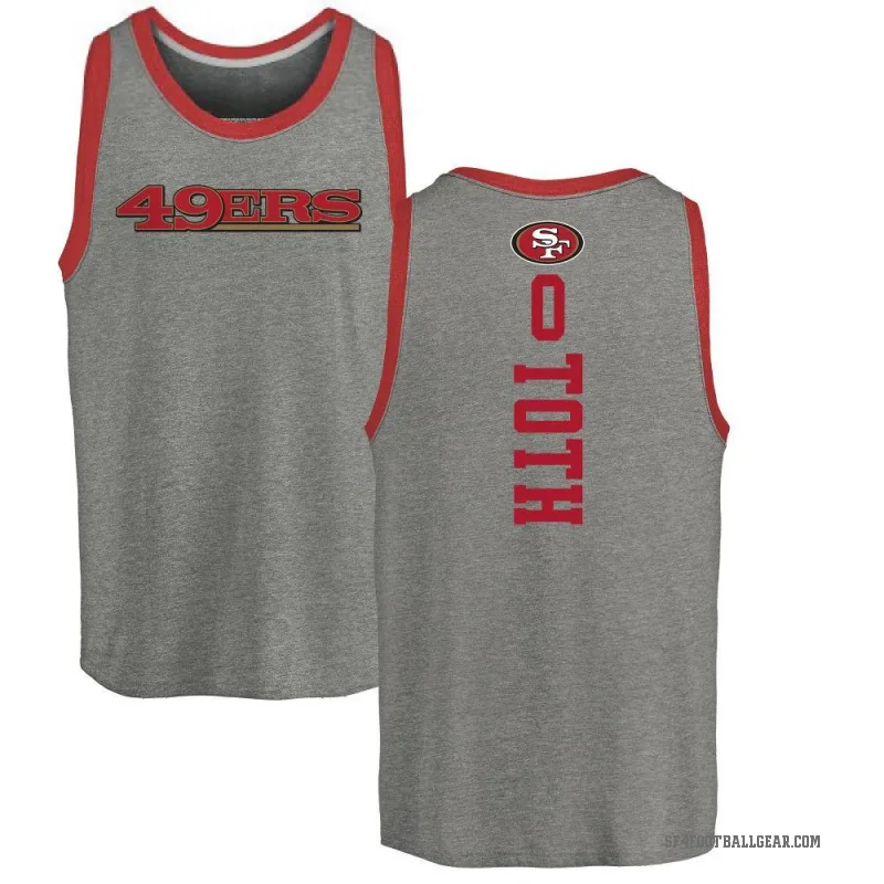Brett Toth Men's Ash San Francisco 49ers Backer Tank Top -