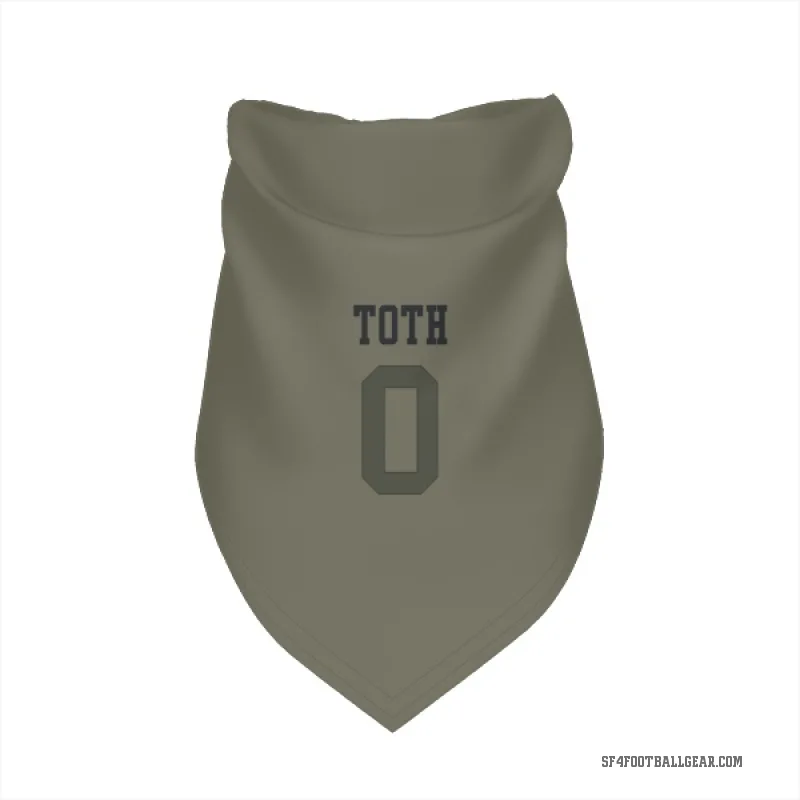 Brett Toth  Olive San Francisco 49ers  Cat & Dog Pet Bandana