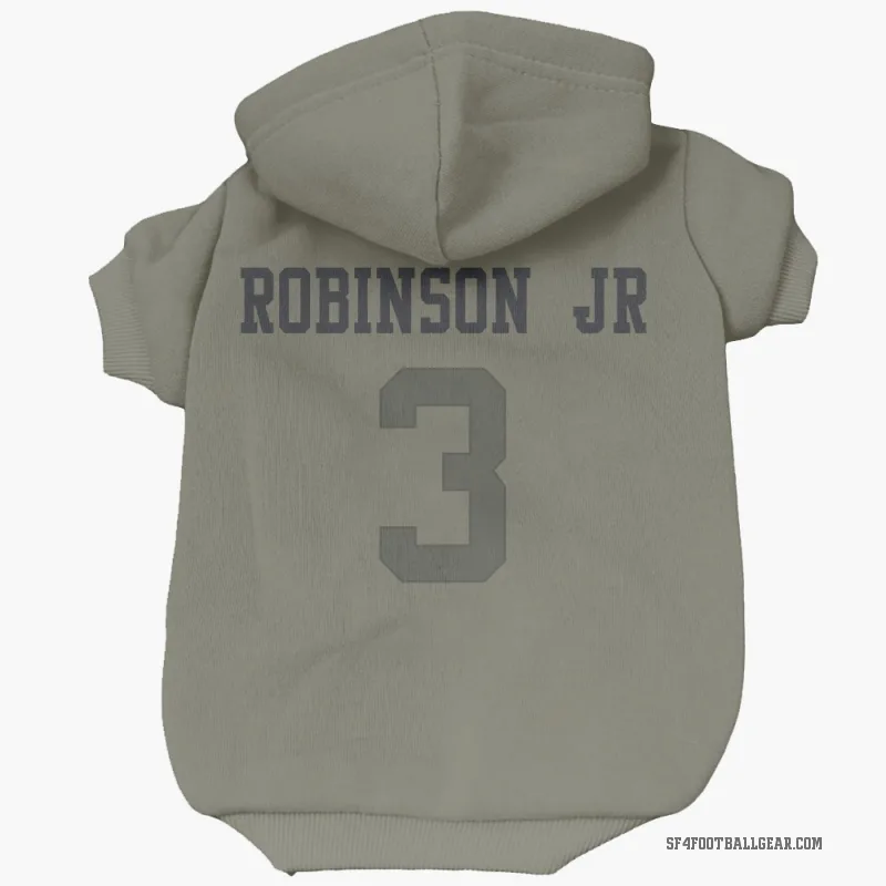 Brian Robinson Jr.  Olive San Francisco 49ers  Cat & Dog Pet Hoodie