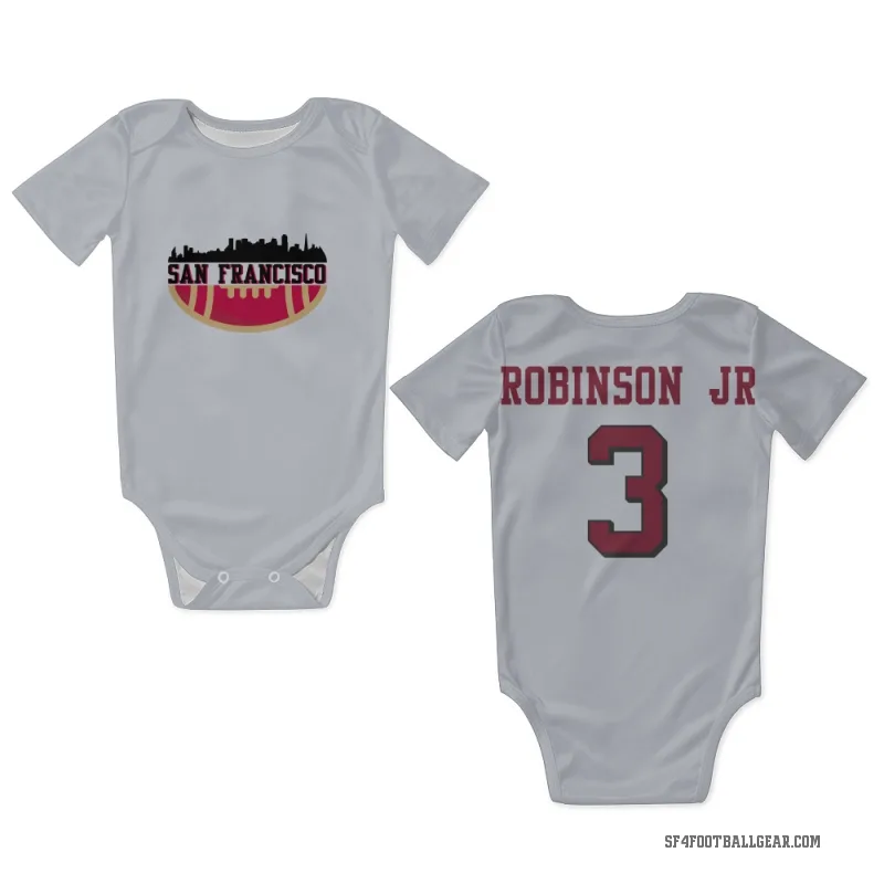 Brian Robinson Jr.  White San Francisco 49ers  Rush Newborn & Infant Bodysuit