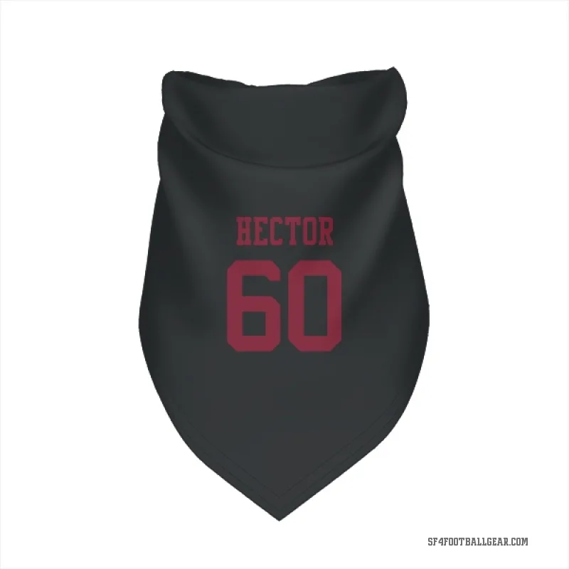 Bruce Hector  Black San Francisco 49ers  Cat & Dog Pet Bandana