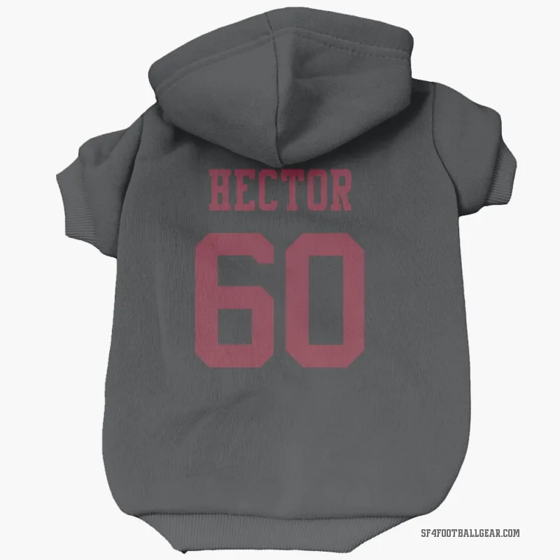 Bruce Hector  Black San Francisco 49ers  Cat & Dog Pet Hoodie