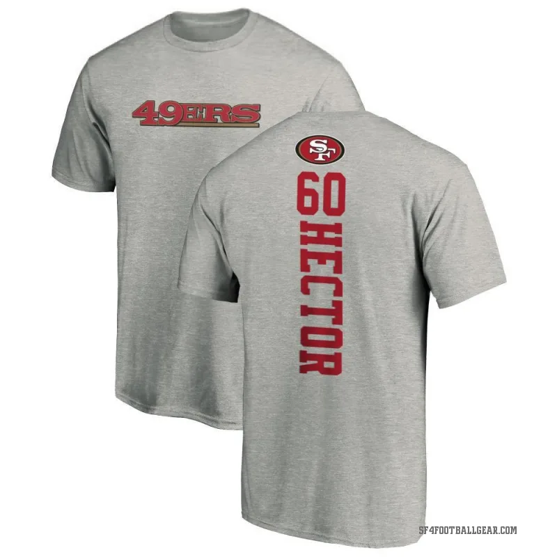 Bruce Hector Men's Ash San Francisco 49ers Backer T-Shirt -