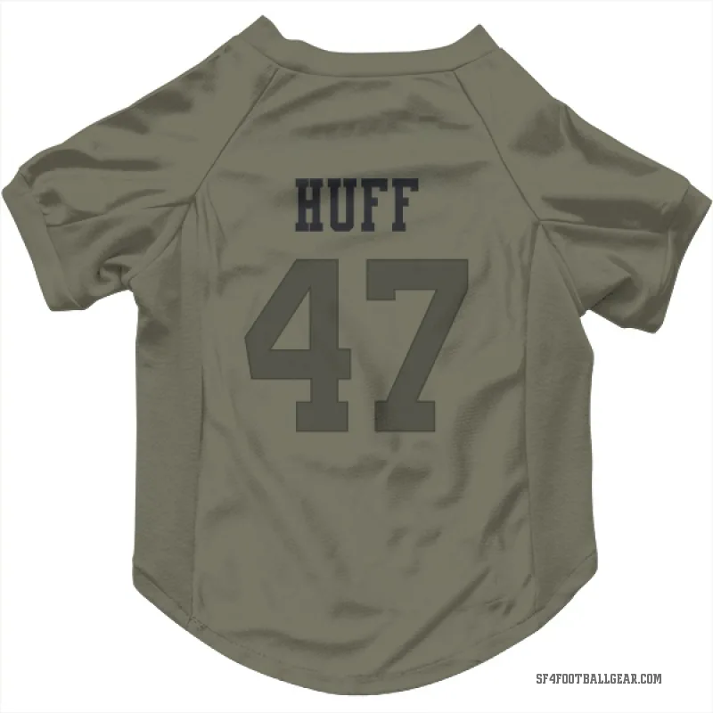 Bryce Huff  Olive San Francisco 49ers  Cat & Dog Pet Jersey