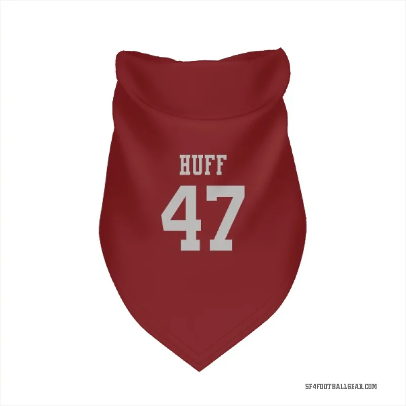 Bryce Huff  Scarlet San Francisco 49ers  Cat & Dog Pet Bandana