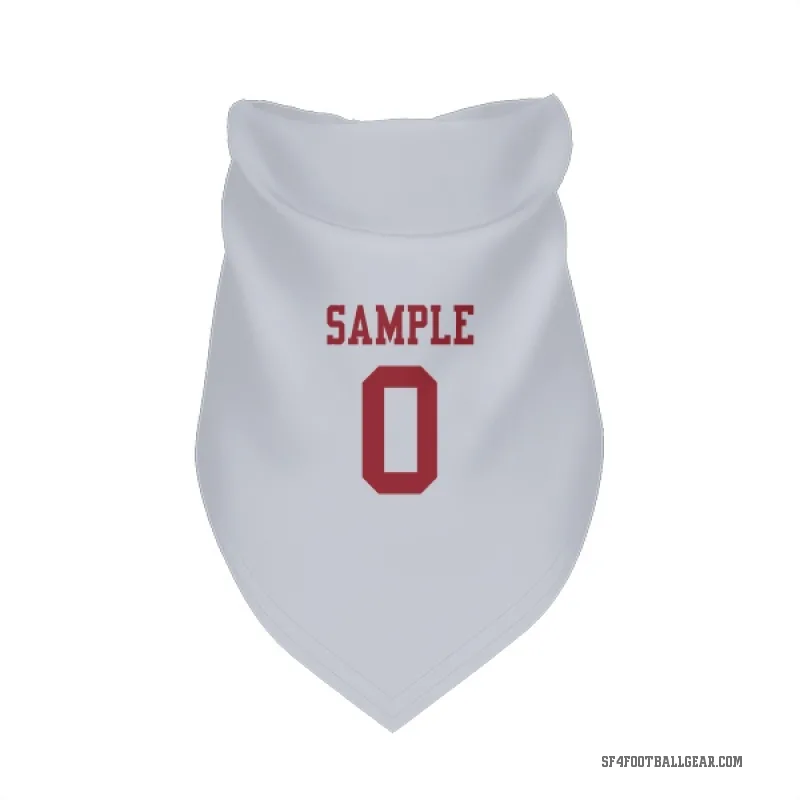 Cam Sample  White San Francisco 49ers  Cat & Dog Pet Bandana