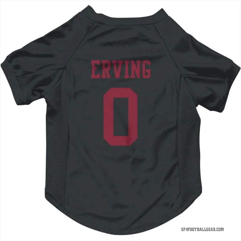 Cameron Erving  Black San Francisco 49ers  Cat & Dog Pet Jersey