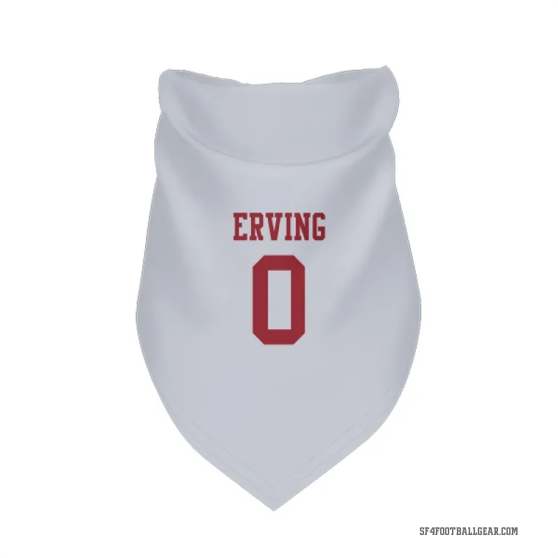 Cameron Erving  White San Francisco 49ers  Cat & Dog Pet Bandana