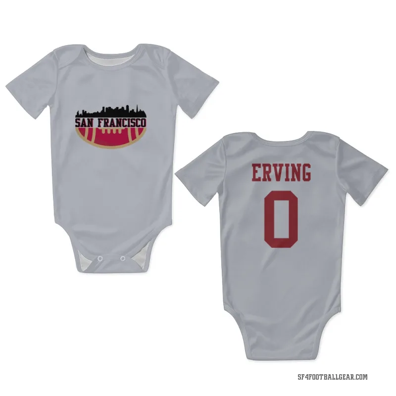 Cameron Erving  White San Francisco 49ers  Newborn & Infant Bodysuit