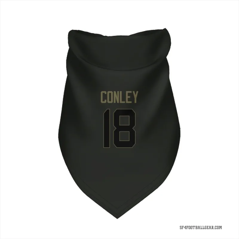 Chris Conley  Black San Francisco 49ers  Service Cat & Dog Pet Bandana