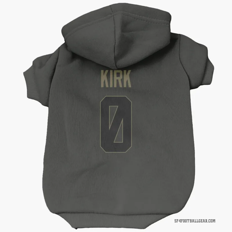 Christian Kirk  Black San Francisco 49ers  Service Cat & Dog Pet Hoodie