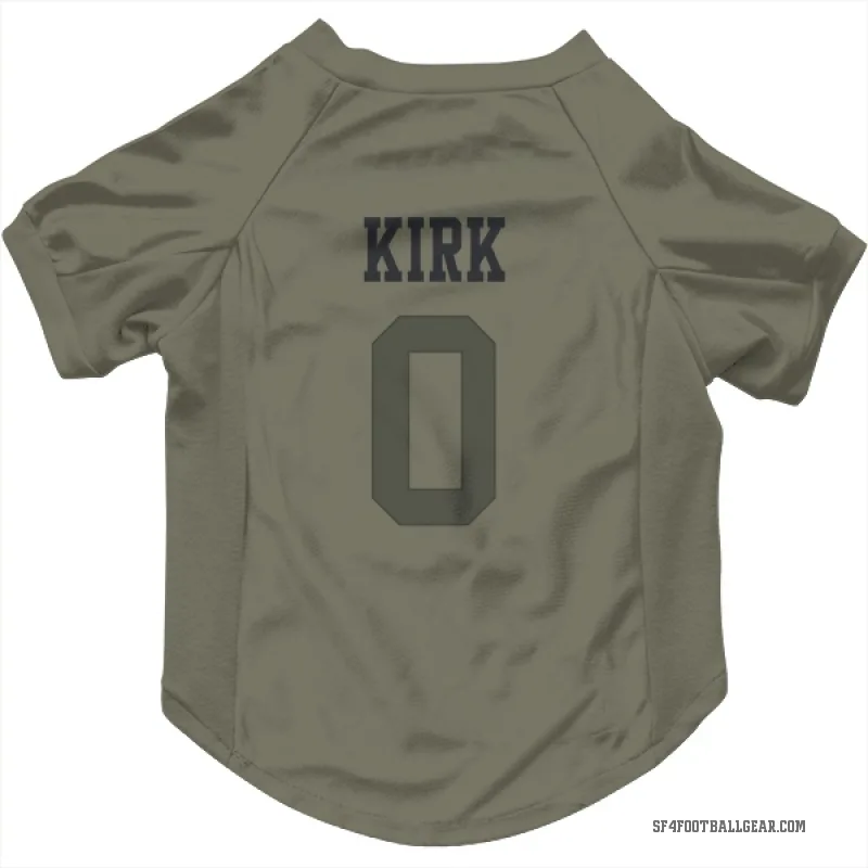 Christian Kirk  Olive San Francisco 49ers  Cat & Dog Pet Jersey