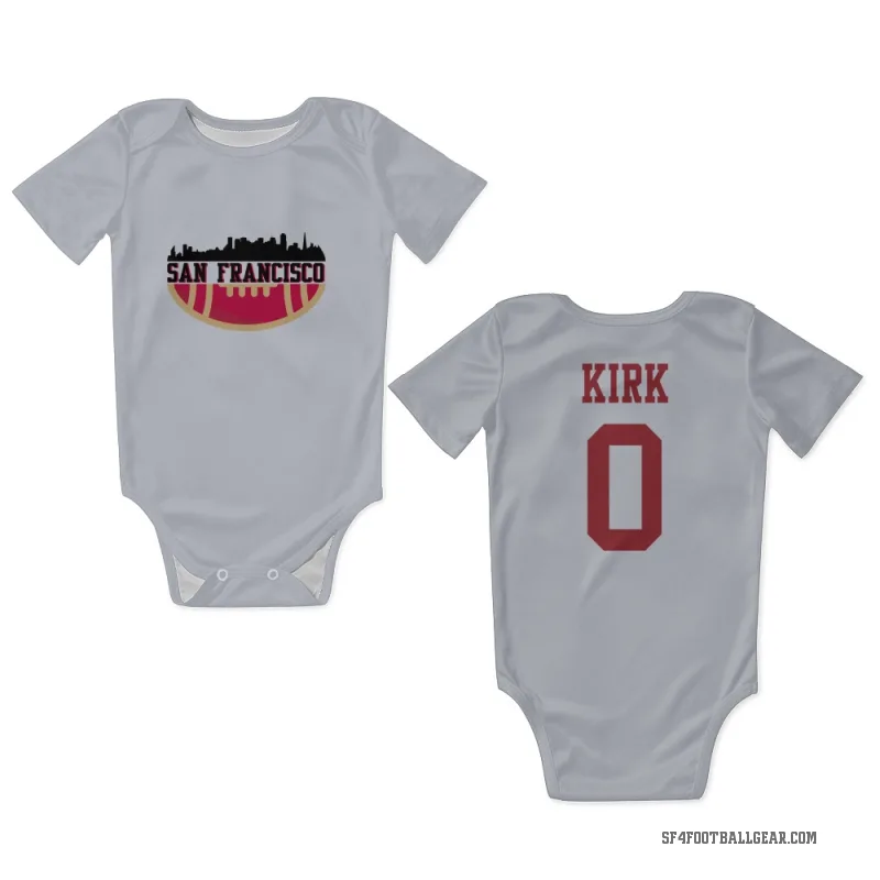 Christian Kirk  White San Francisco 49ers  Newborn & Infant Bodysuit