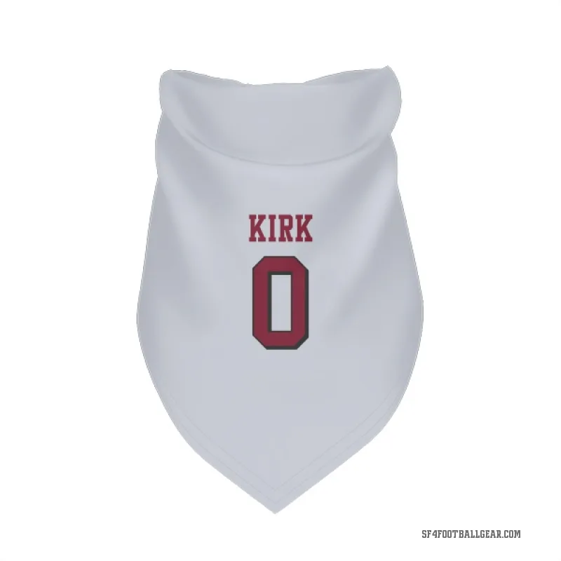 Christian Kirk  White San Francisco 49ers  Rush Cat & Dog Pet Bandana