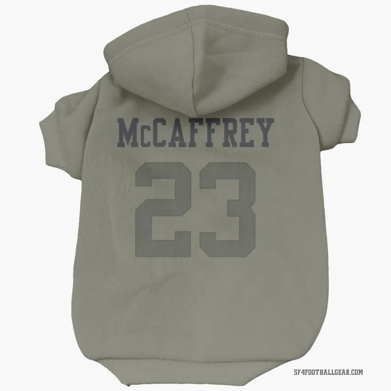 Christian McCaffrey  Olive San Francisco 49ers  Cat & Dog Pet Hoodie
