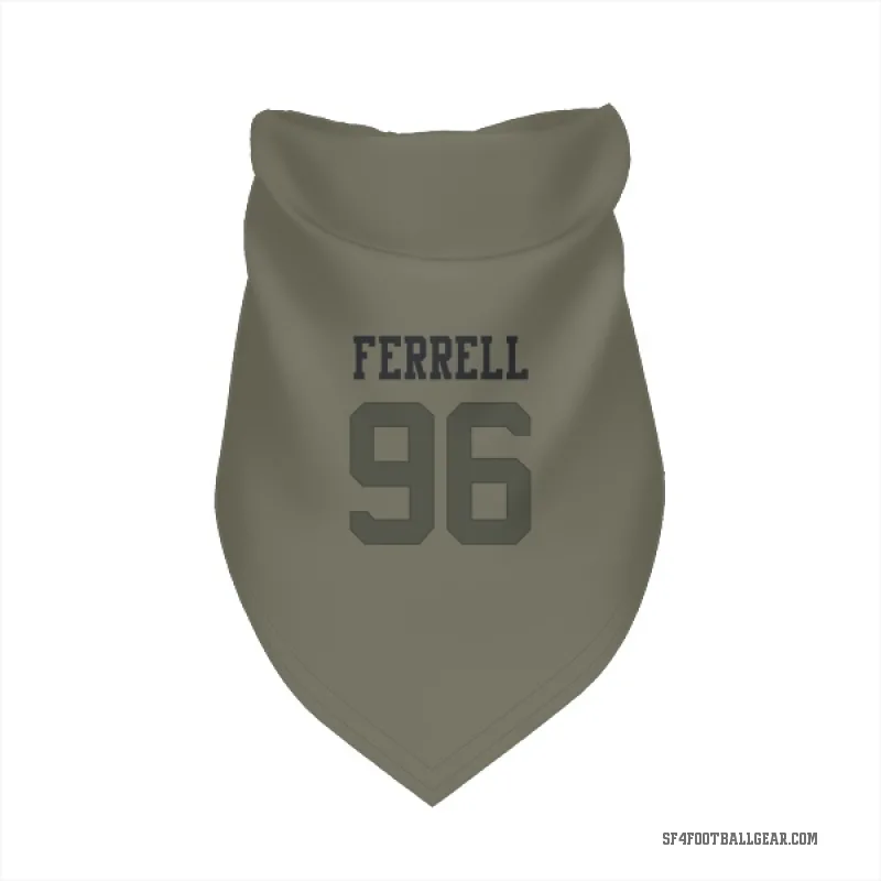 Clelin Ferrell  Olive San Francisco 49ers  Cat & Dog Pet Bandana