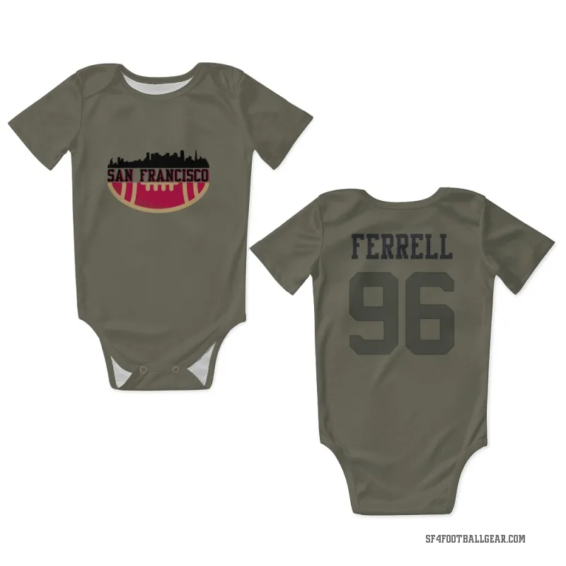 Clelin Ferrell  Olive San Francisco 49ers  Newborn & Infant Bodysuit