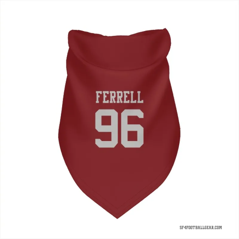 Clelin Ferrell  Scarlet San Francisco 49ers  Cat & Dog Pet Bandana