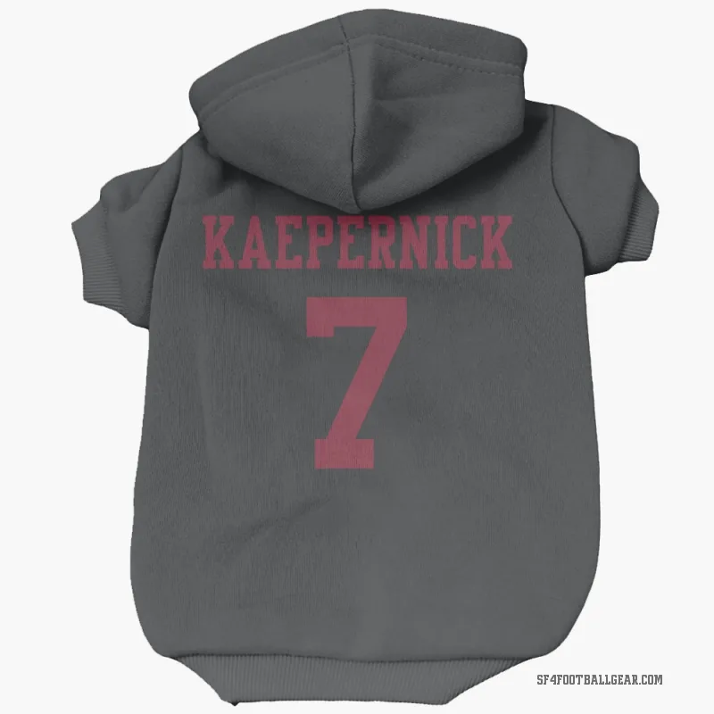 Colin Kaepernick  Black San Francisco 49ers  Cat & Dog Pet Hoodie