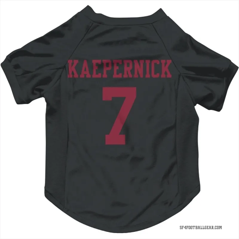 Colin Kaepernick  Black San Francisco 49ers  Cat & Dog Pet Jersey