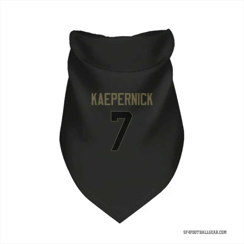 Colin Kaepernick  Black San Francisco 49ers  Service Cat & Dog Pet Bandana