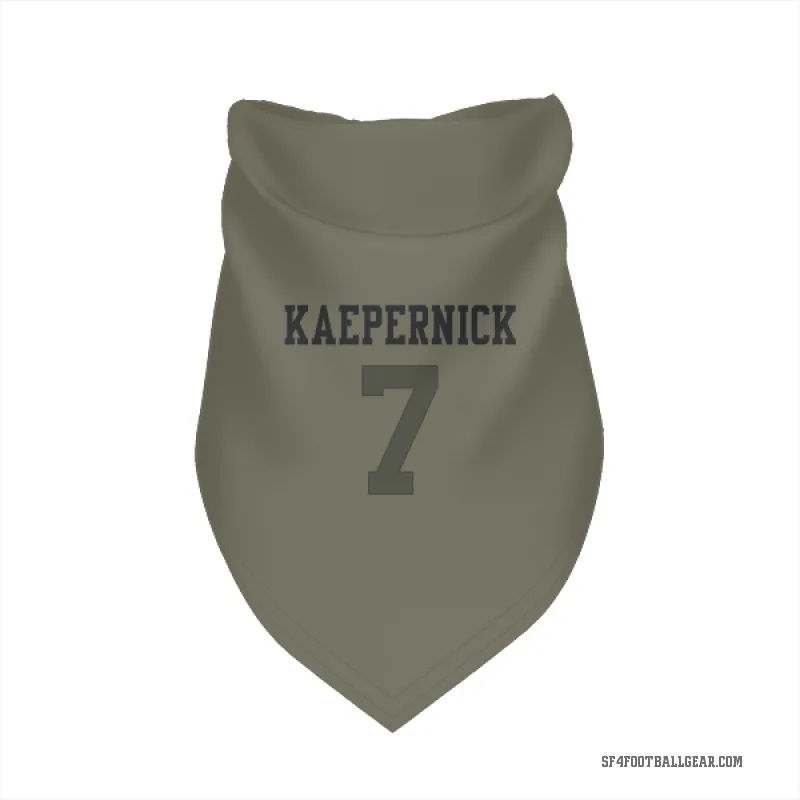 Colin Kaepernick  Olive San Francisco 49ers  Cat & Dog Pet Bandana