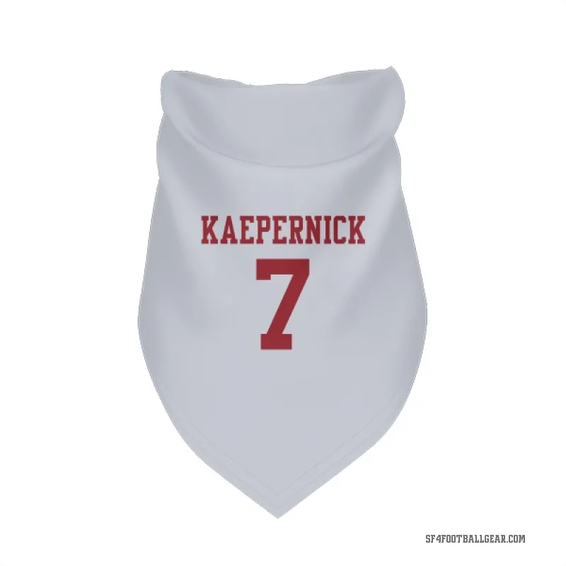 Colin Kaepernick  White San Francisco 49ers  Cat & Dog Pet Bandana