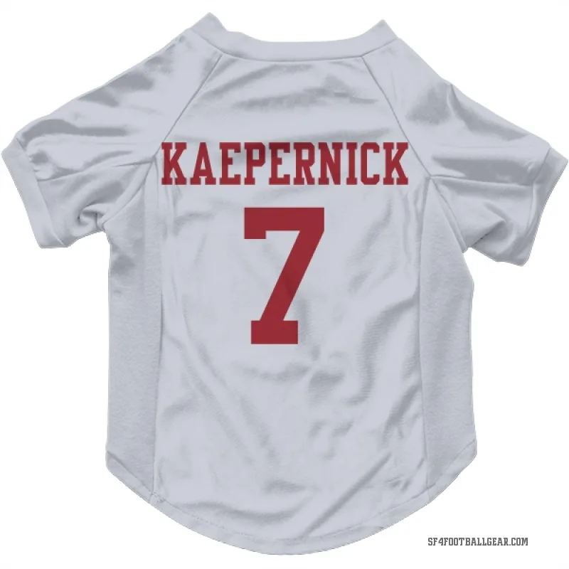 Colin Kaepernick  White San Francisco 49ers  Cat & Dog Pet Jersey