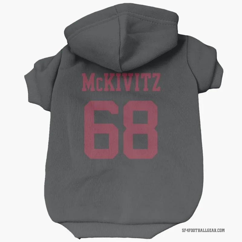 Colton McKivitz  Black San Francisco 49ers  Cat & Dog Pet Hoodie